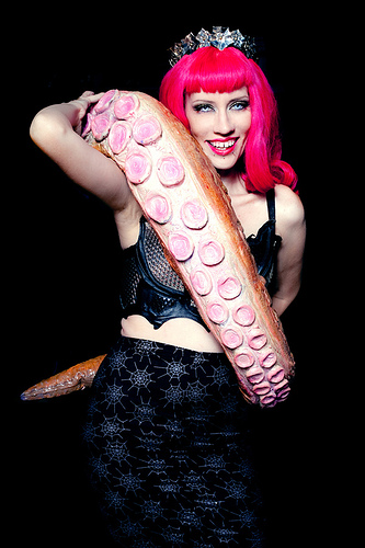 Jezebelle X with Dapper Cadaver Octopus 