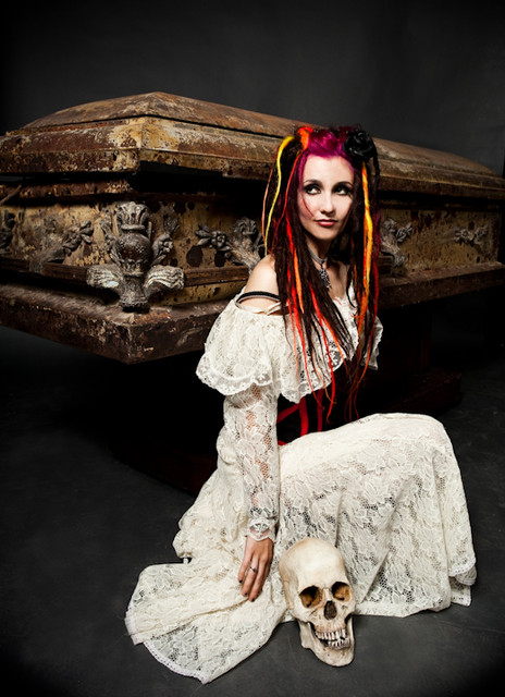 Rusted Halloween Casket